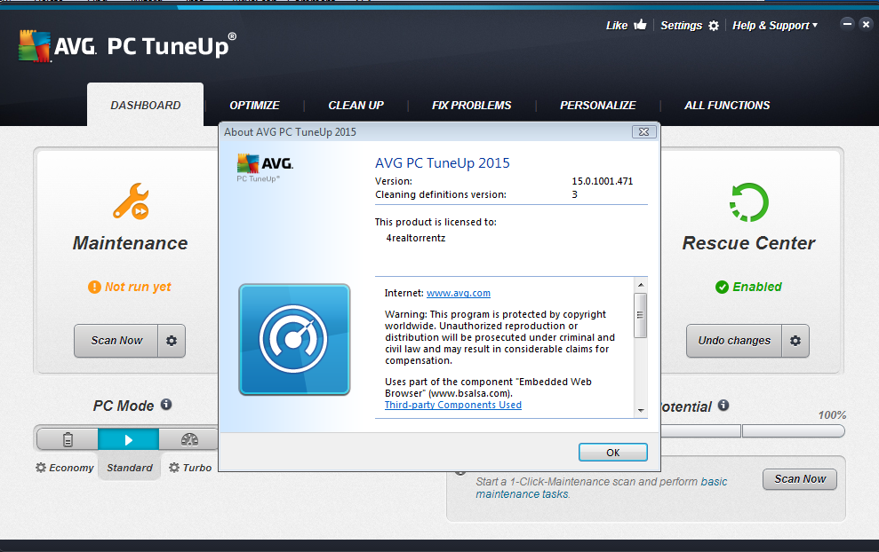 avg pc tuneup 2015 free download full version