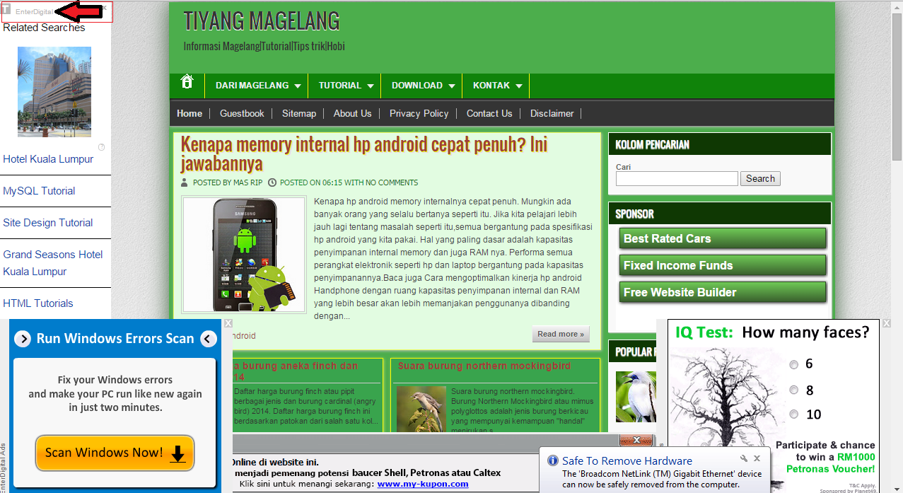 Cara menghapus iklan di google chrome Cara menghapus iklan di google chrome