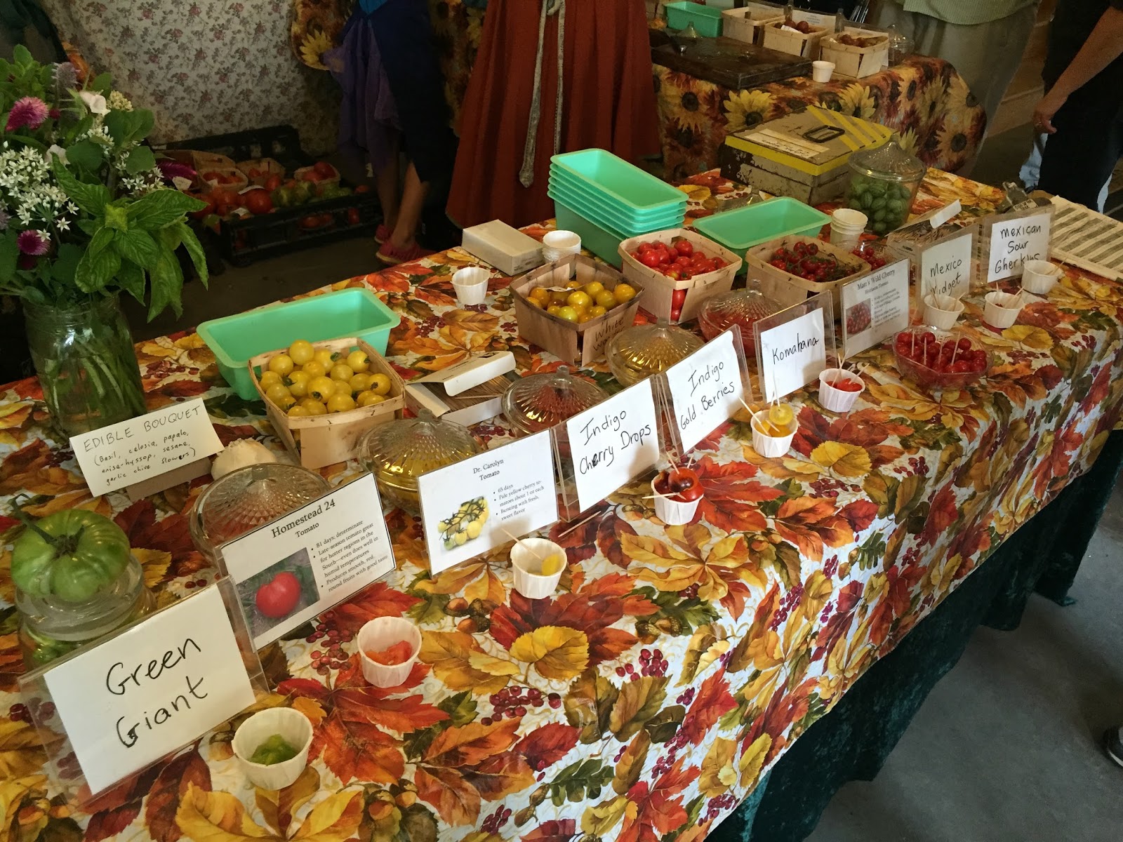 Bonz Blogz: Tomato Tasting and Garden Tour 2015