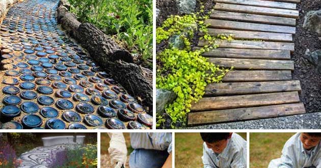 25 Lovely DIY Garden Pathway Ideas ~ Idees And Solutions