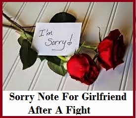 For sorry gf msg Sorry Messages