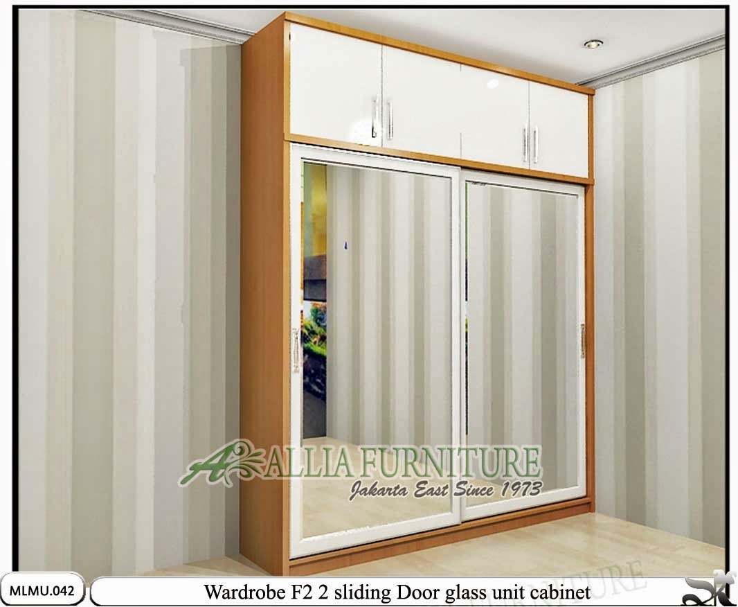 lemari pakaian minimalis sliding unit f2 allia furniture lemari pakaian minimalis sliding unit f2 allia furniture