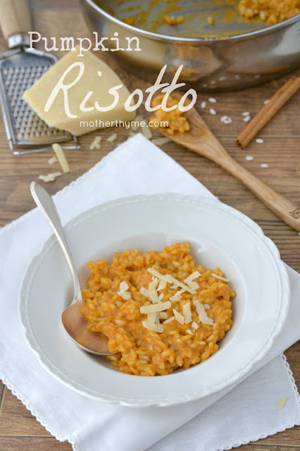 Pumpkin Risotto | www.motherthyme.com