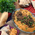 Pumpkin Hummus w/ Spiced Lamb