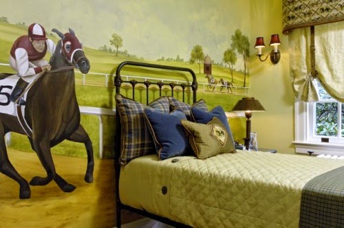Habitaciones temática caballos - Ideas para decorar dormitorios