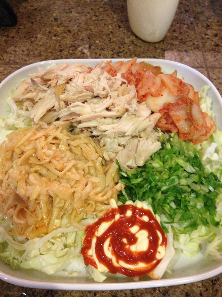 Girly Spazms of my craftiness... Kimchi Salad Recipe