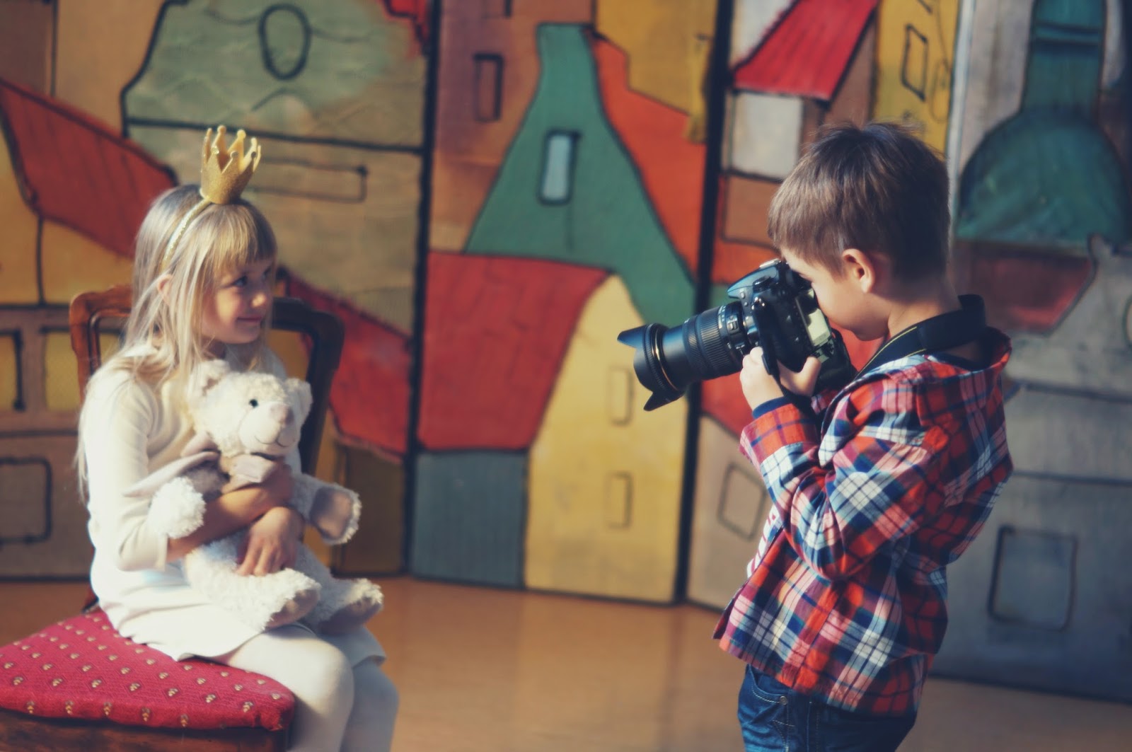 Warsztaty fotografii dziecięcej DwaRazyW expozycja SigmaProCentrum Szczecin Wiwiana Marcel