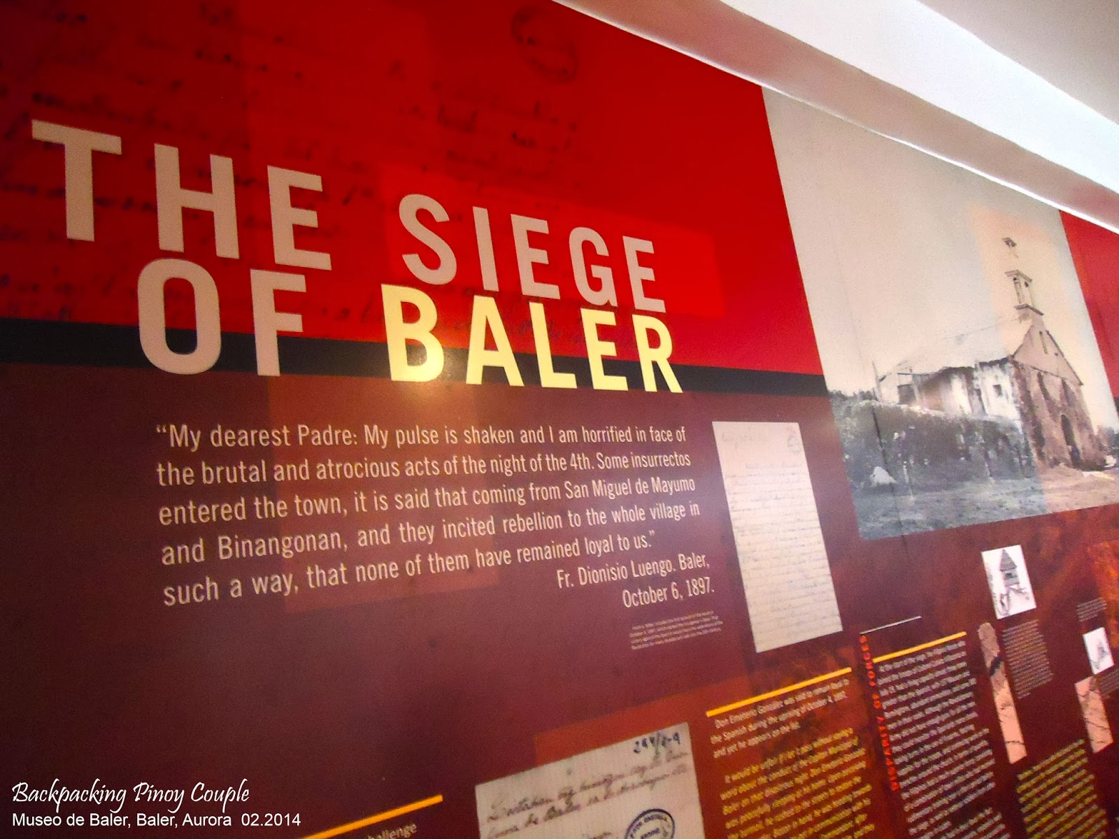 Baler, Backpacking Pinoy Couple, Philippines, It's More Fun in the Philippines, philippine travels, backpacking, backpacking philippines, how to go to aurora, how to go to baler, North Luzon, Museo de Baler, the siege of baler