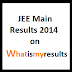 JEE MAIN 2014 Results, Score and Merit Rank on www.jeemain.nic.in