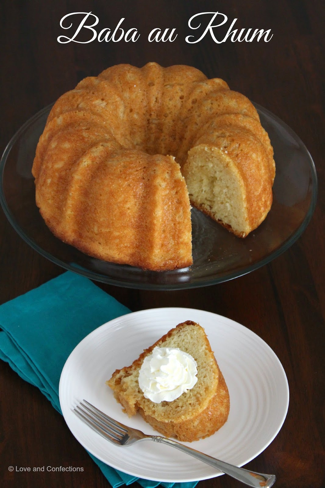 Love and Confections Baba au Rhum BundtBakers