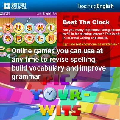 teach English through games!