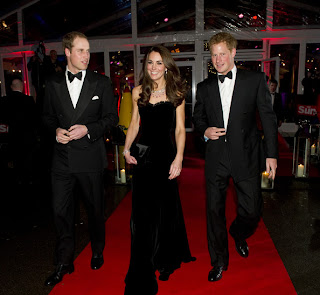 Kate Middleton Strapless Gown