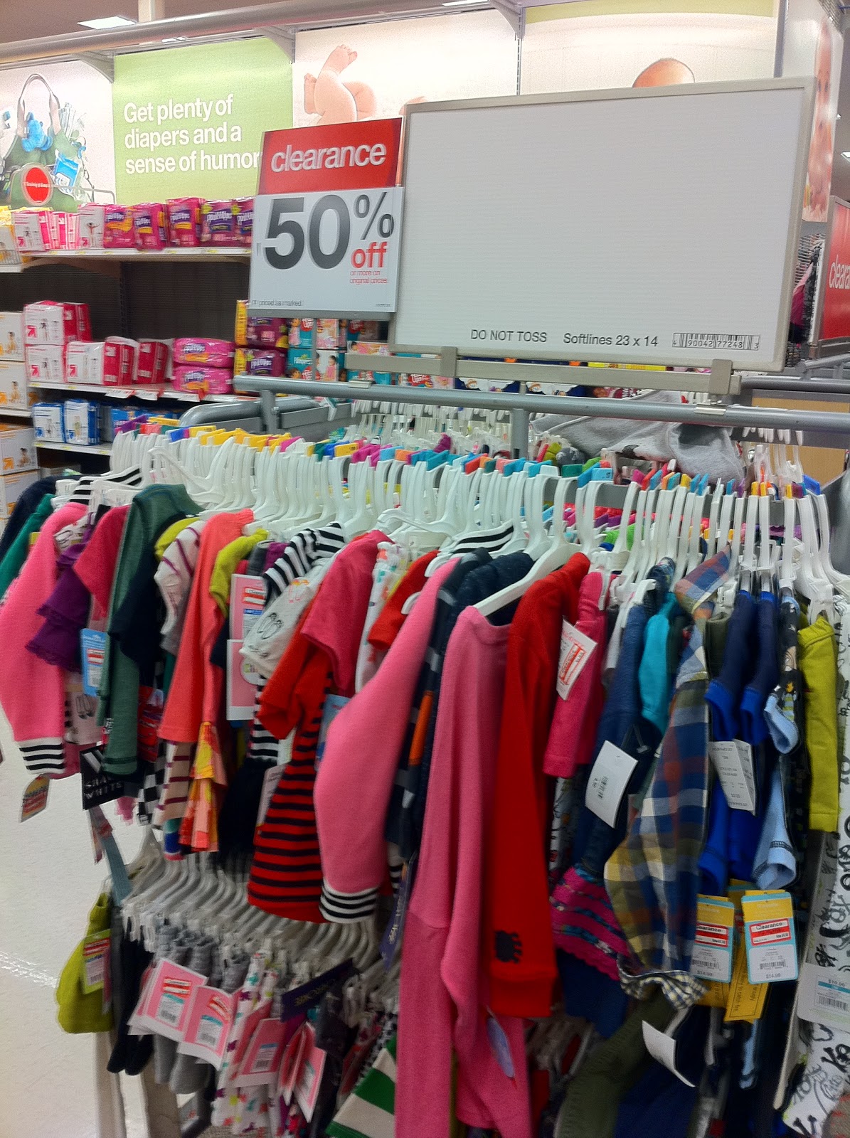 Cypress Savers Target Sale on Baby Clothes