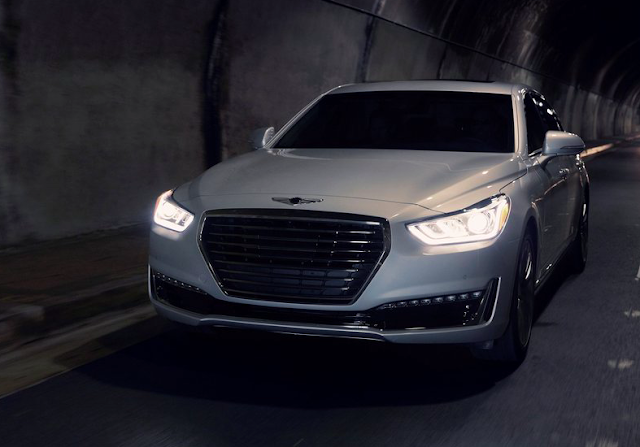 Genesis G90 2017 Genesis G90 front white