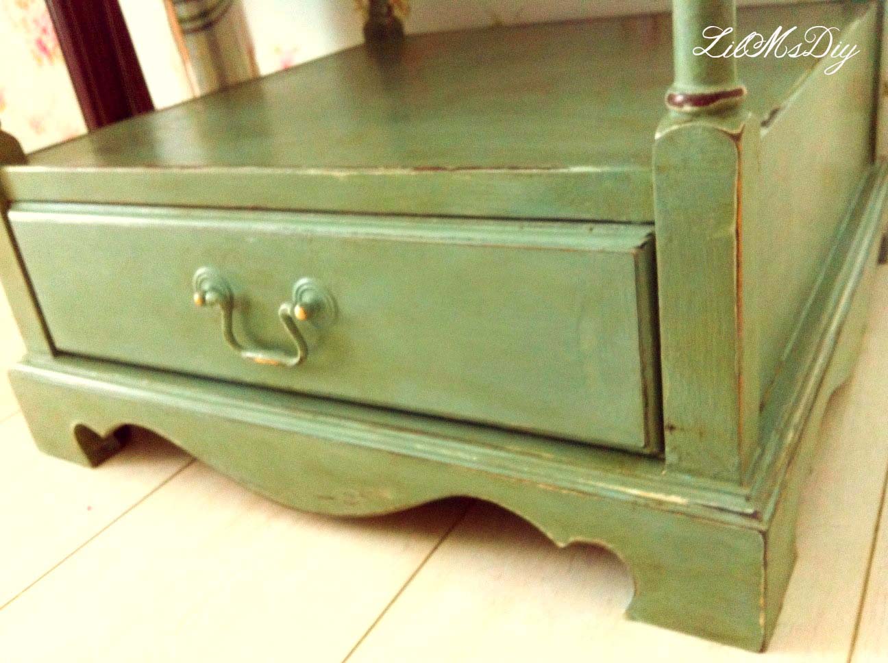Maybe i still prefer it as a side table in the living room title=