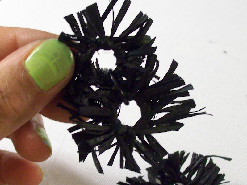 LOWER EAST DRY GOODS ****DIY Lanvin Raffia Earrings****