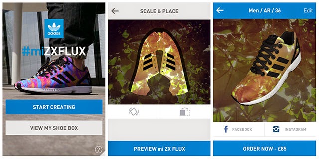 Adidas App #miZXFLUX Adidas App #miZXFLUX