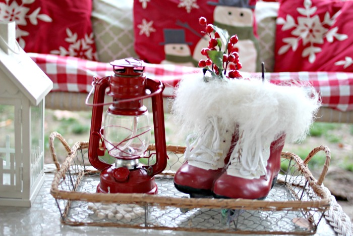 Trees unlit upgraded ktaxon Our Outdoor Christmas Spaces | Golden Boys & Me