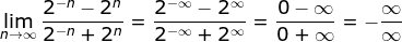 indeterminate infinity over form