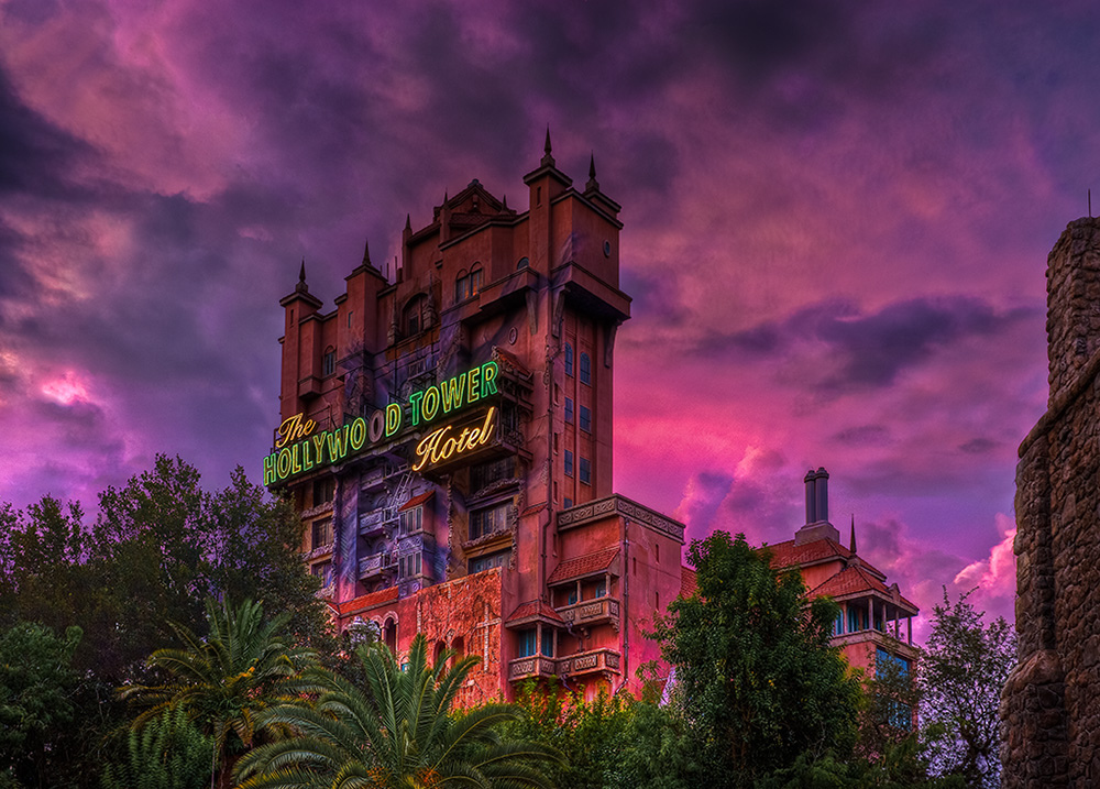 Disney World Pictures | Creepy Hollywood Tower Hotel