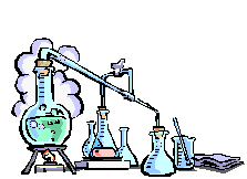 Vidrarias laboratório de química