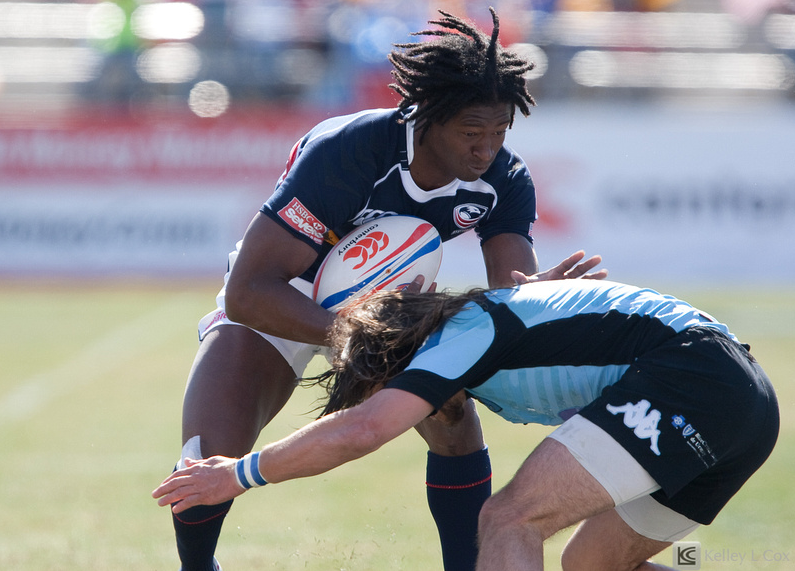 Kelley L Cox USA Rugby Sevens vs Uruguay