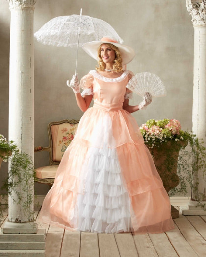 peachy southern belle costume