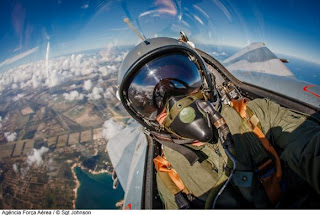 Pilot Mirage 2000 Brazil foto selfie