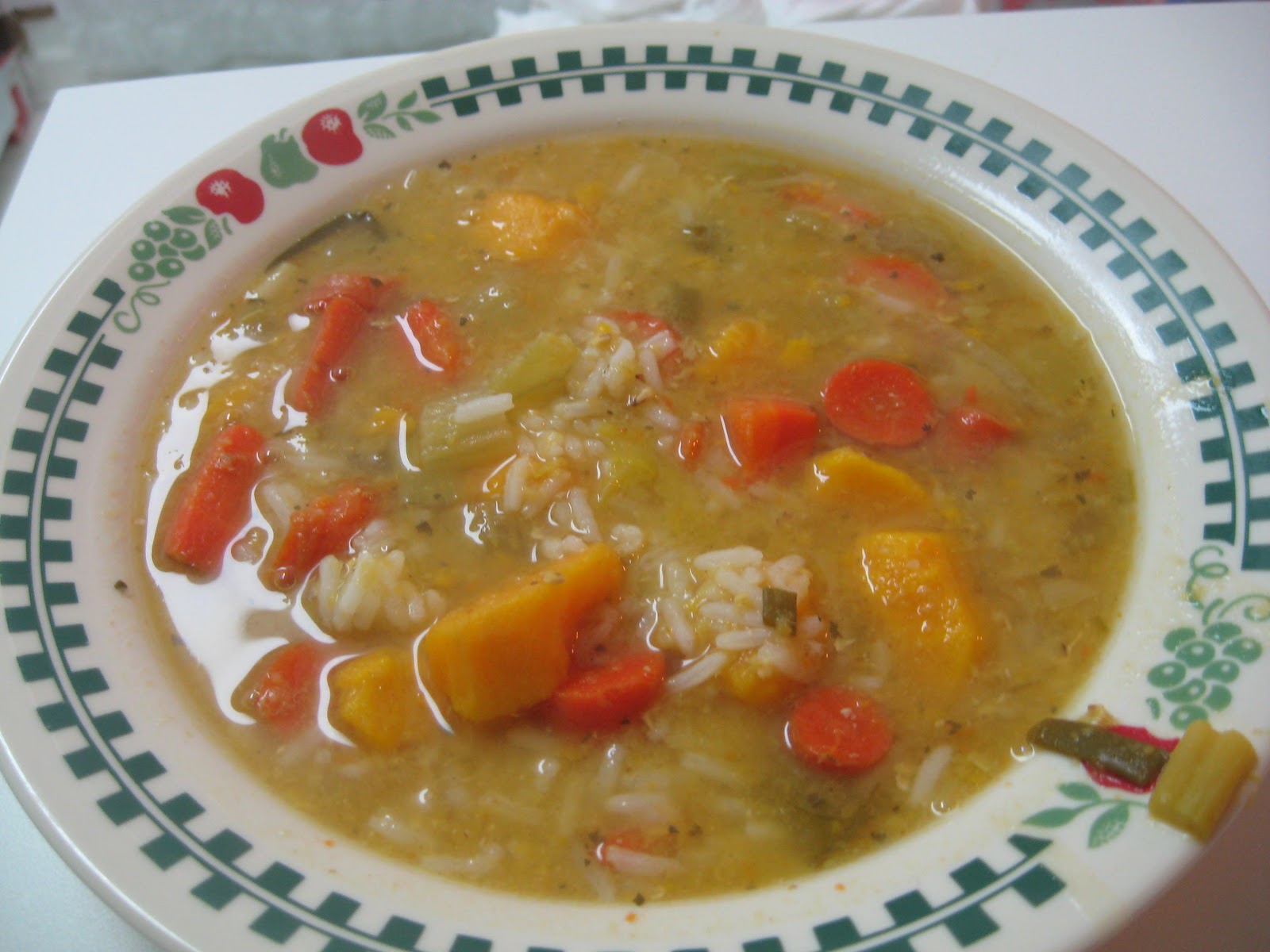 nannykim's recipes sweet potato lentil soup for crock pot (Indian type)