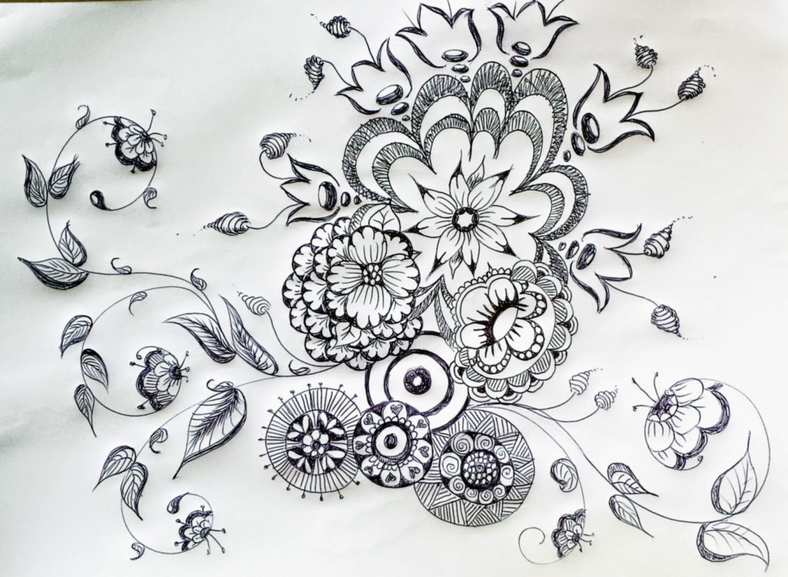 Silver Expression Biro, paper...draw!