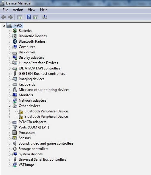 Driver Bluetooth Peripheral Device