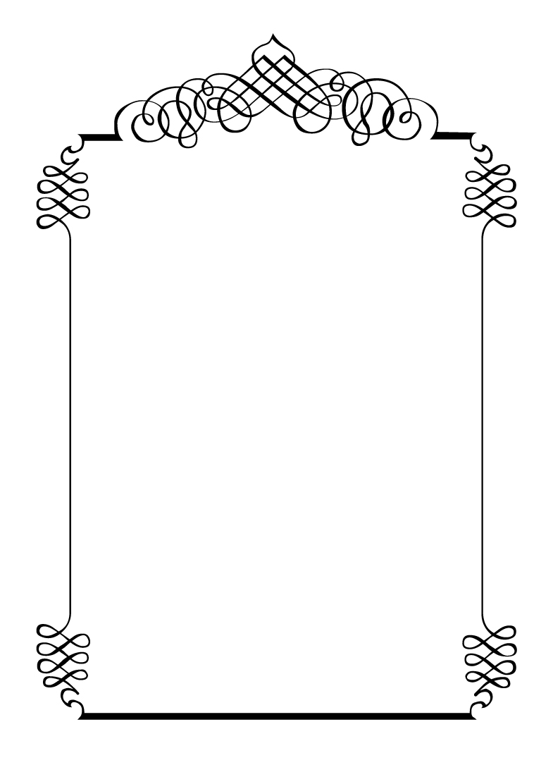 Free Border Templates free vintage clip images calligraphic frames and borders Free Border Templates free vintage clip images calligraphic frames and borders