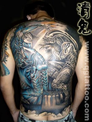 Predator Tattoos Look's This Picture