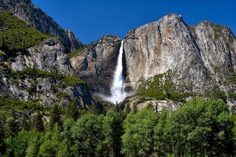 Beautiful waterfalls images,Yosemite Falls