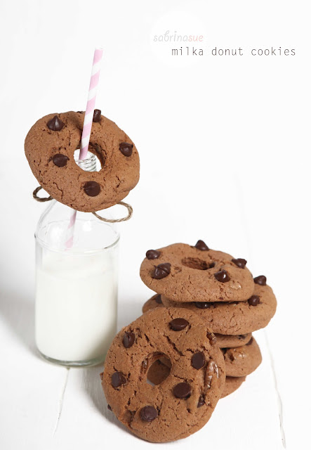 milka donut cookies