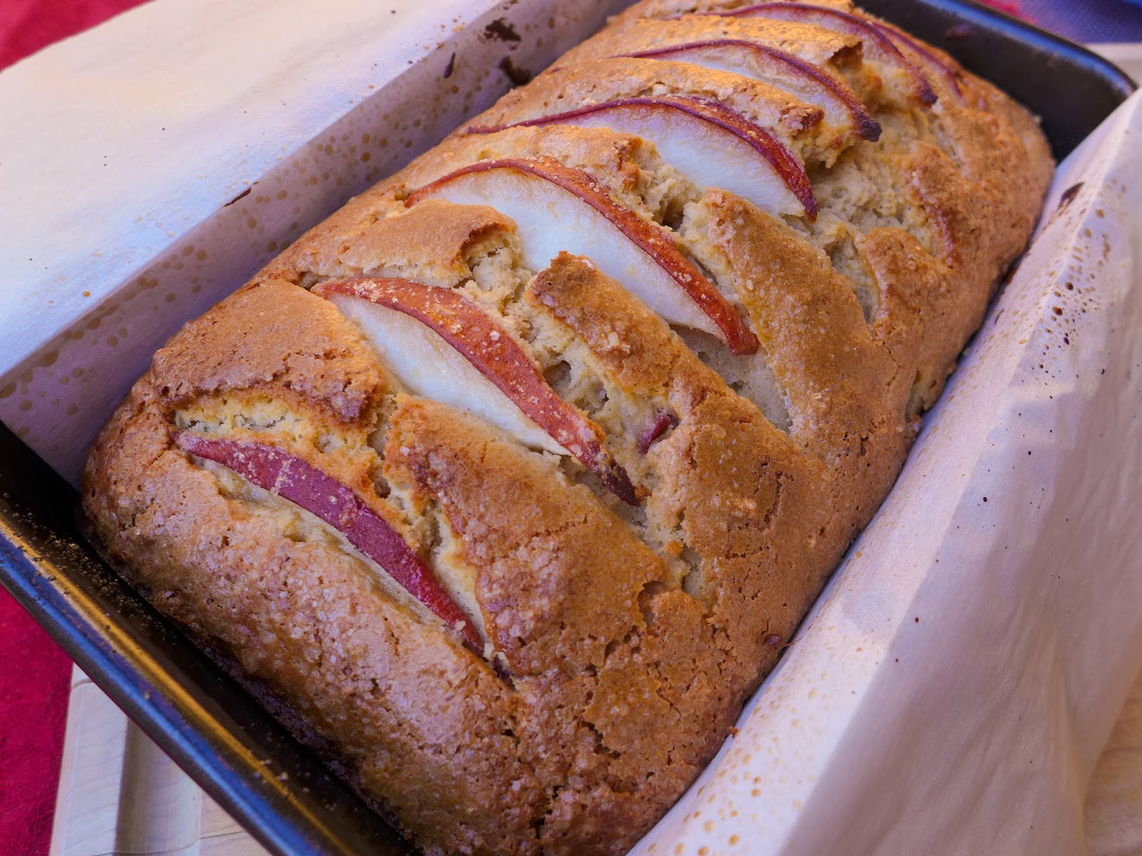 Dimples & Delights Spiced Pear & Buttermilk Cake