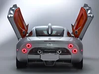 Spyker C8 Aileron back