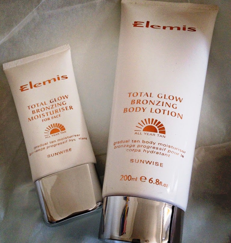 BeautySwot Elemis Total Glow Bronzing Moisturiser & Body Lotion Review