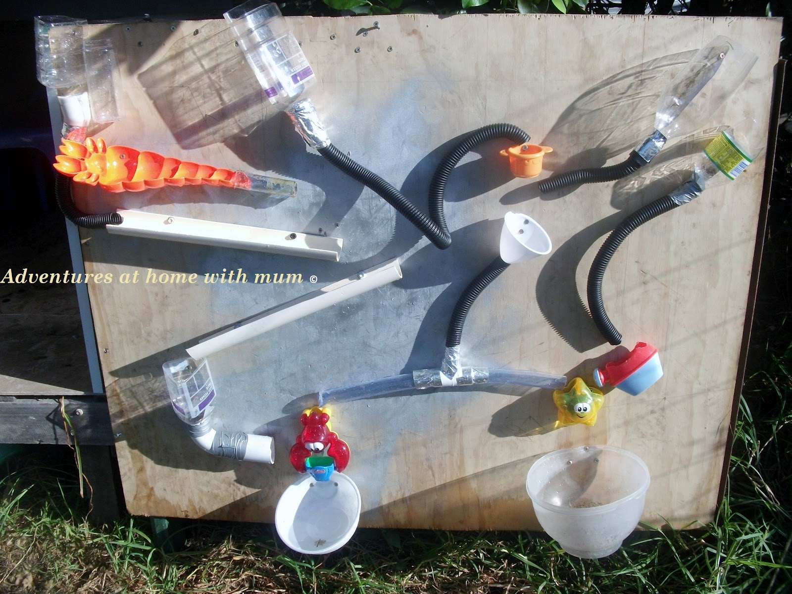 Adventures at home with Mum Awesome Water Wall Tree House