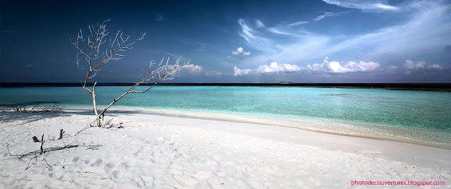 Image de couverture facebook de la plage Image de couverture facebook de la plage