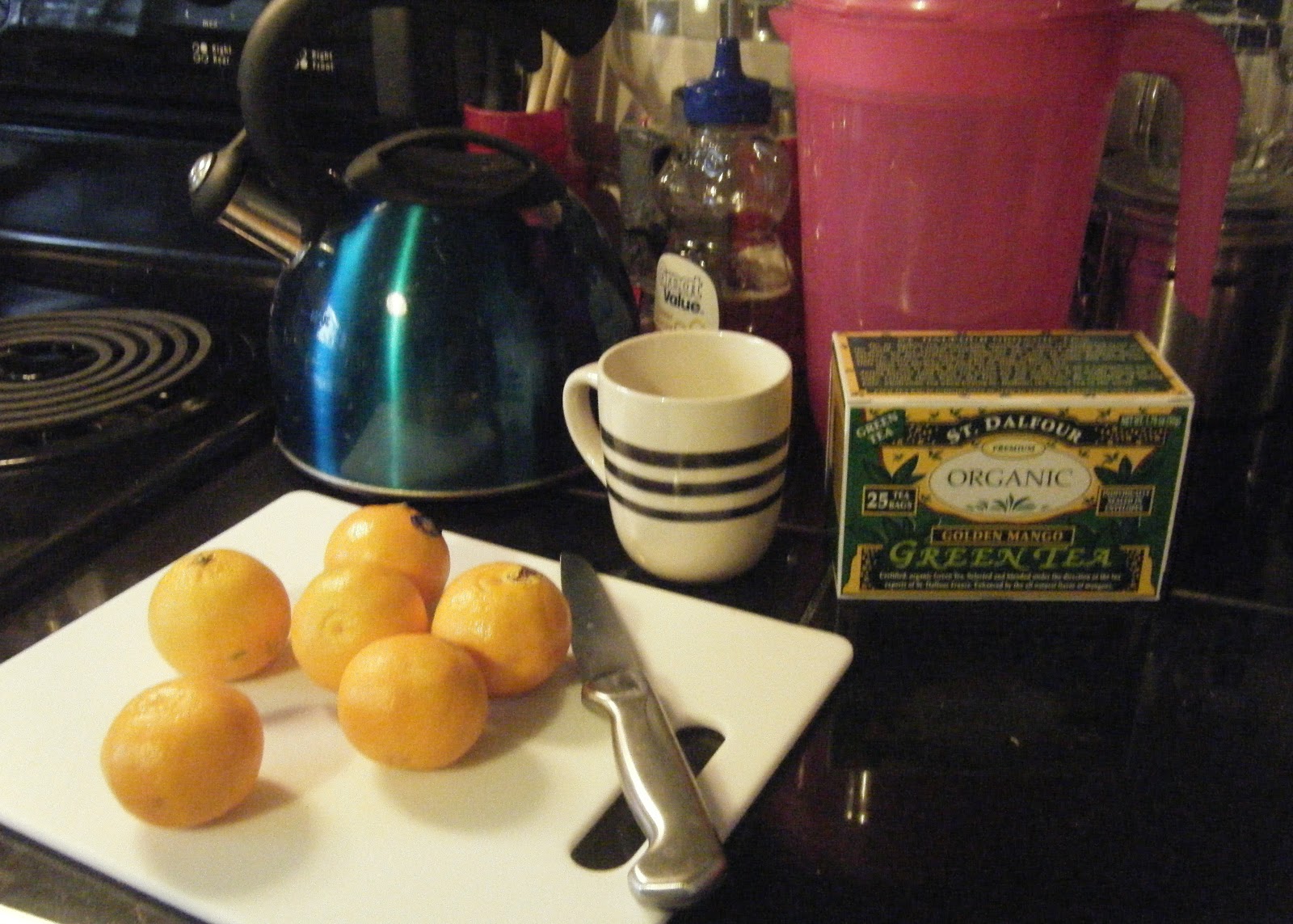 Mango Clementine Green Tea Living with AHolts