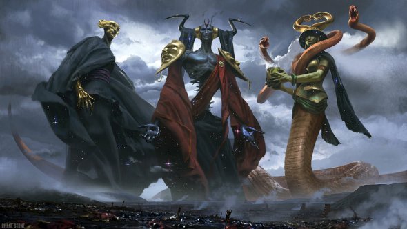 As incríveis ilustrações de fantasia para o game Magic: the Gathering de Chase Stone Chase Stone deviantart ilustrações fantasia card games magic the gathering criaturas magias