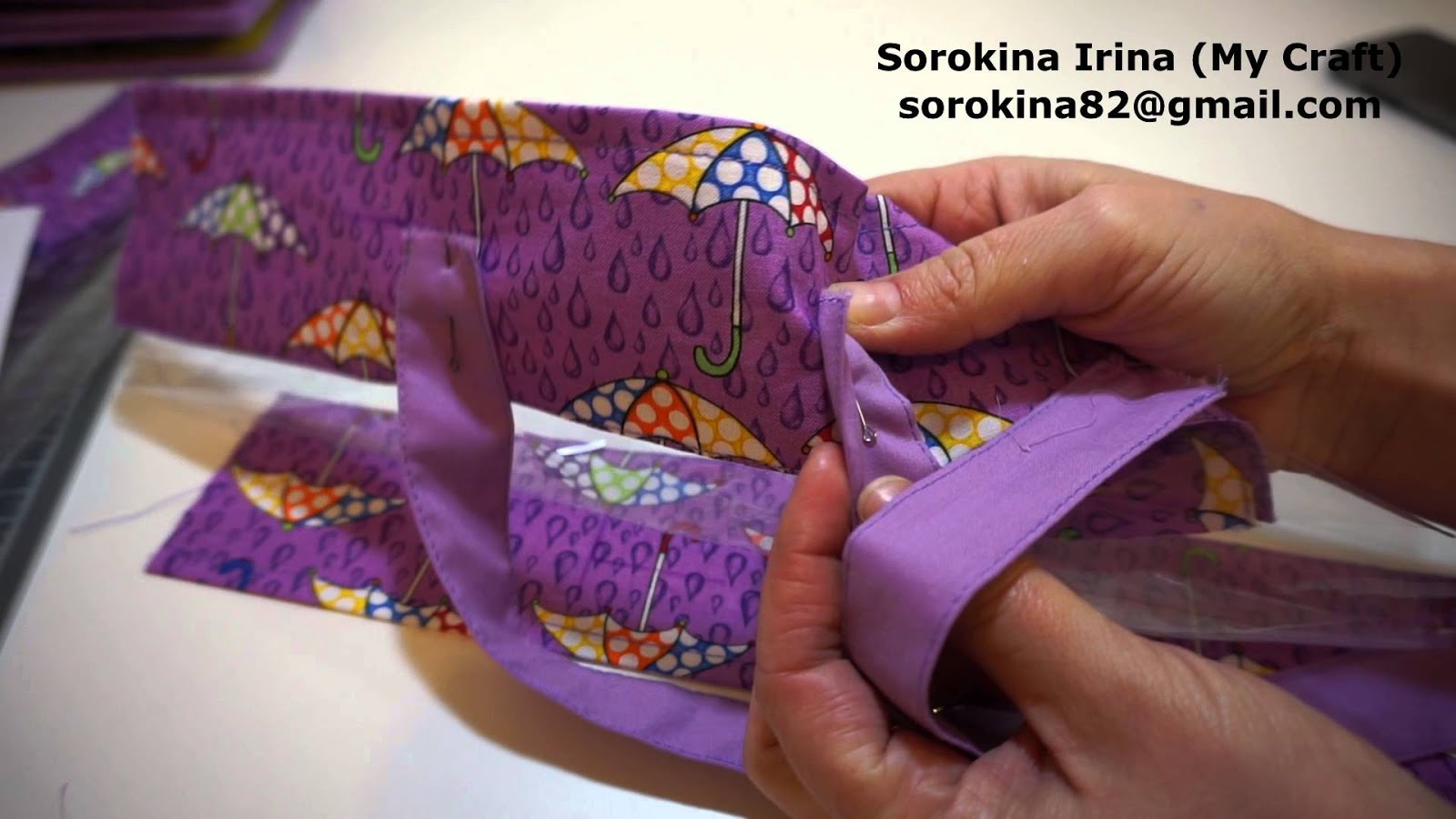 МК пошив сумочки для развивающей книжки от Ирины Сорокиной (My Craft)