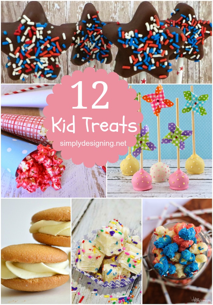 12 Kid Treats | #kids #recipes #kidfoods 