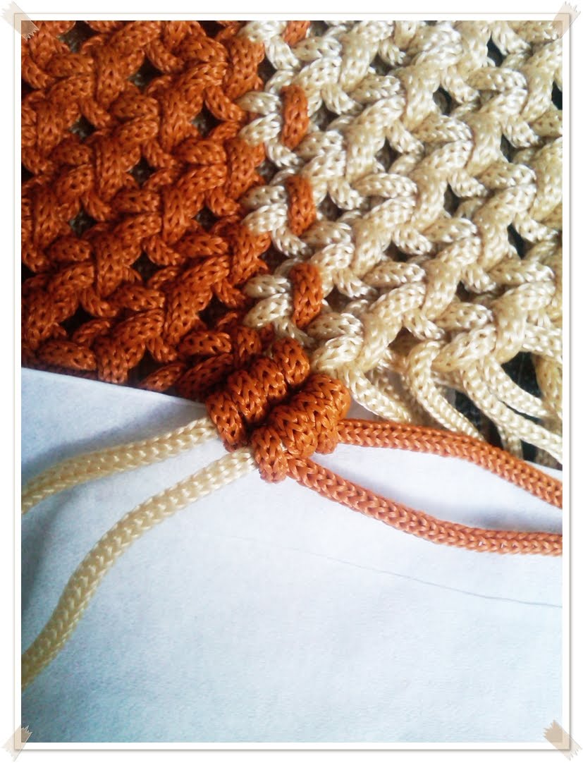 Buku Tutorial Tas Tali Kur | about macrame motif garis miring seni merajut macrame Buku Tutorial Tas Tali Kur | about macrame motif garis miring seni merajut macrame