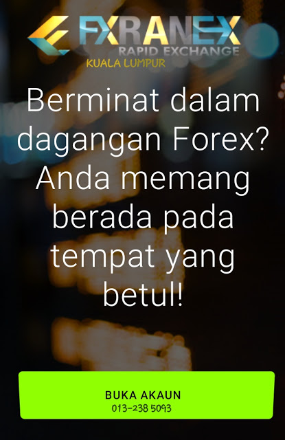 KEPADA YANG BELUM TAHU APA ITU FOREX, MULAKAN URUSNIAGA MATAWANG ANDA BERSAMA KAMI!