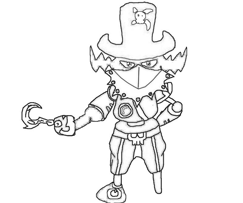 Admiral Razorbeard Cute Coloring Pages admiral-razorbeard-cute-coloring-pages