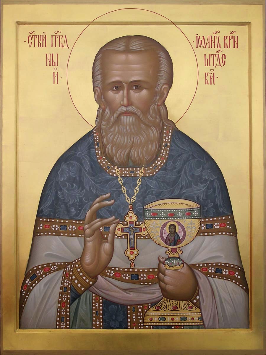 Why do they pray to John of Kronstadt during alcoholism? Why do they pray to John of Kronstadt during alcoholism?