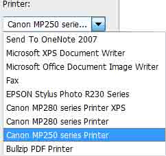 Cara Mencetak Photo Ukuran Poster Menggunakan Printer Canon MP 258