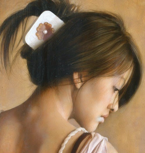 Osamu Obi, 1965 Figurative Portrait Painter